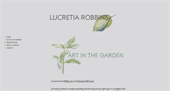 Desktop Screenshot of lucretiarobbins.com